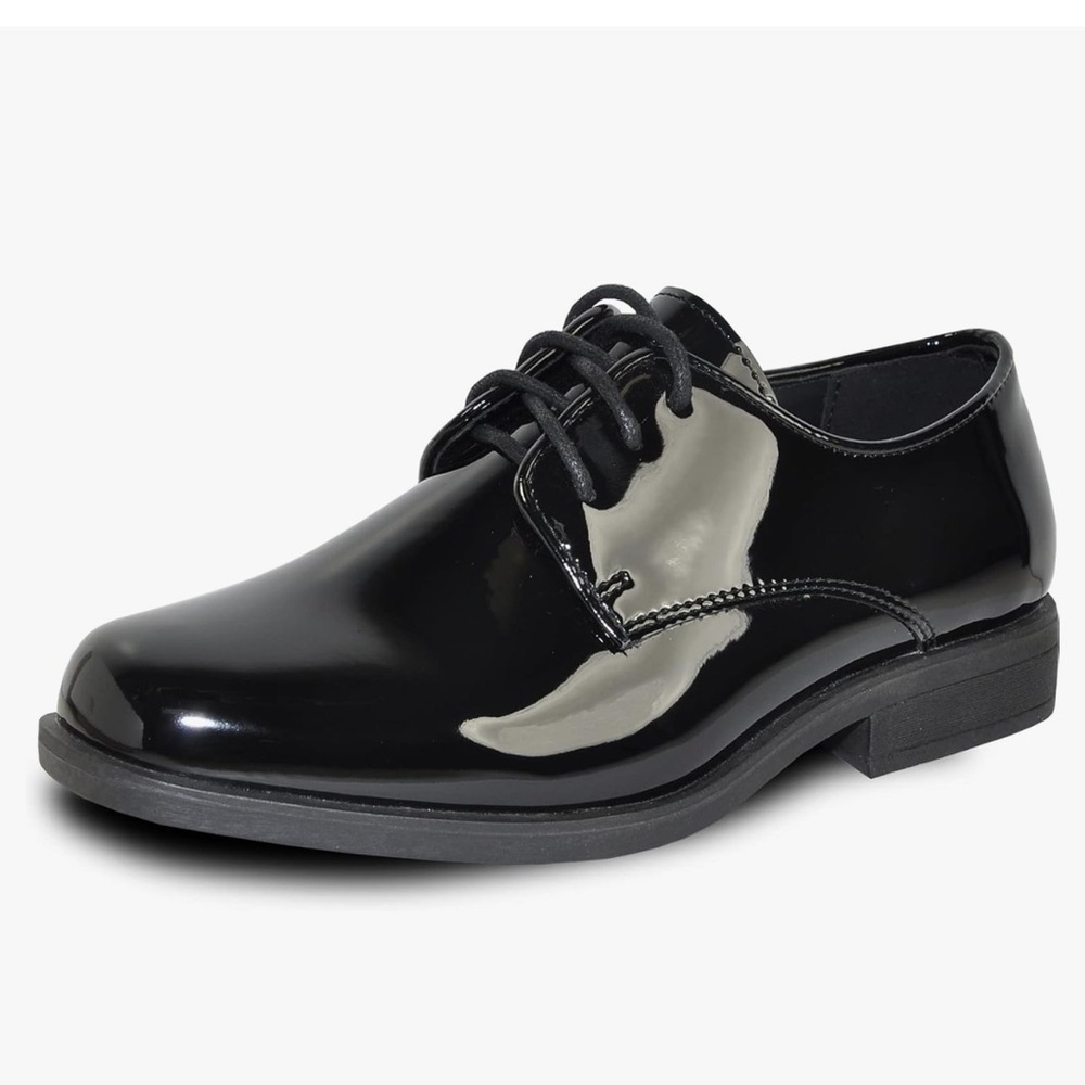 VANGELO Boy Kid Dress Shoe Oxford Lace Up Loafer Slip On Tuxedo Shoes Size 2